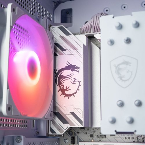 Компьютер Dragon Lucky Lumen Powered_by MSI (RTX5070 + R5 7500F) White купить в Украине: Киев, Днепр, Харьков, Одесса  | Низкая цена, отзывы, характеристики от TELEMART фото