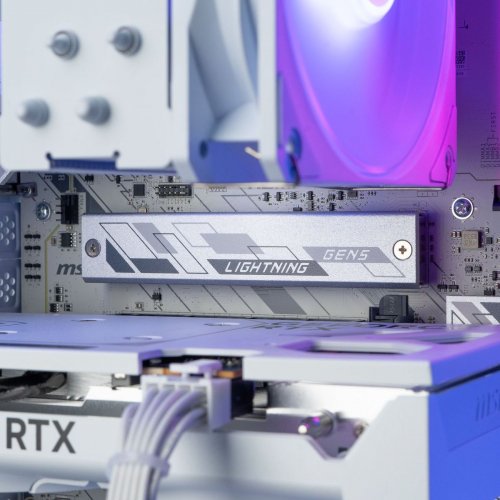 Компьютер Dragon Lucky Lumen Powered_by MSI (RTX5070 + R5 7500F) White купить в Украине: Киев, Днепр, Харьков, Одесса  | Низкая цена, отзывы, характеристики от TELEMART фото