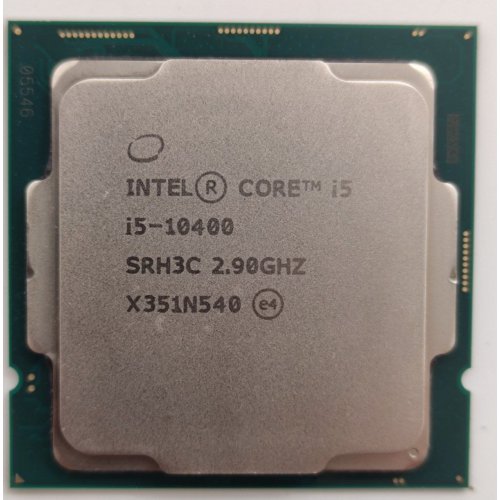 Процессор Intel Core i5-10400 2.9(4.3)GHz s1200 Box (BX8070110400) (Восстановлено продавцом, 859145) купить в Украине: Киев, Днепр, Харьков, Одесса  | Проверка совместимости, низкая цена, отзывы, характеристики от TELEMART фото