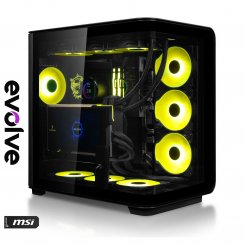 Компьютер EVOLVE Lightning Powered_by MSI (EVL-R995X3DN5090-D5128S2TBK) Black / AMD Ryzen 9 9950X3D (4.3-5.7), 16 ядер / NVIDIA GeForce RTX 5090 / 128 ГБ (DDR5) / 2048 ГБ (SSD)