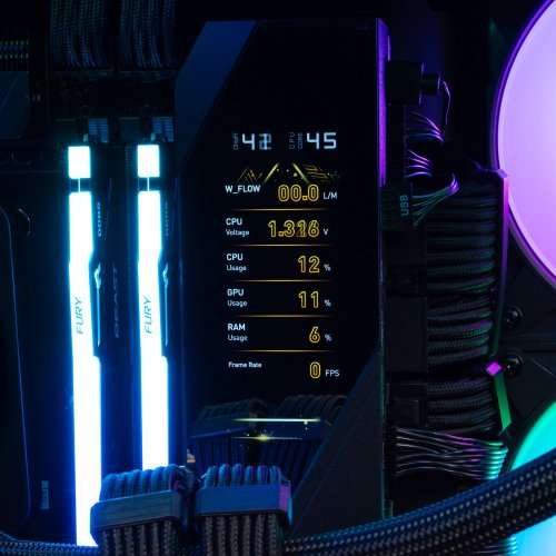 Компьютер EVOLVE Lightning Powered_by MSI (EVL-R995X3DN5090-D5128S2TBK) Black купить в Украине: Киев, Днепр, Харьков, Одесса  | Низкая цена, отзывы, характеристики от TELEMART фото