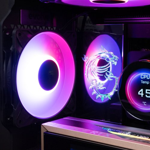 Компьютер EVOLVE Lightning Powered_by MSI (EVL-R995X3DN5090-D5128S2TBK) Black купить в Украине: Киев, Днепр, Харьков, Одесса  | Низкая цена, отзывы, характеристики от TELEMART фото