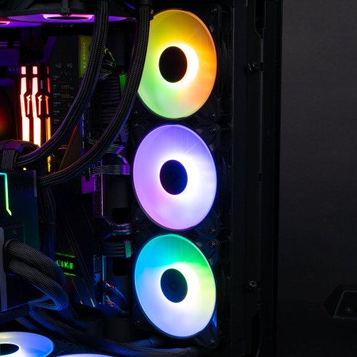 Компьютер EVOLVE Lightning Powered_by MSI (EVL-R995X3DN5090-D5128S2TBK) Black купить в Украине: Киев, Днепр, Харьков, Одесса  | Низкая цена, отзывы, характеристики от TELEMART фото