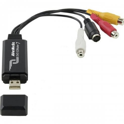Пристрій відеозахоплення AVerMedia DVD EZMaker 7 C039 (61C039XX00BH) Black купити в Україні: Київ, Львів, Хмельницький, Тернопіль, Івано-Франківськ | Низька ціна, відгуки, характеристики від TELEMART фото