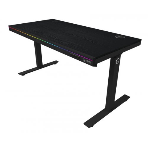 Ігровий стіл Lorgar Pro DP80 Wood (LRG-DP80W) Black купити в Україні: Київ, Львів, Хмельницький, Тернопіль, Івано-Франківськ | Низька ціна, відгуки, характеристики від TELEMART фото