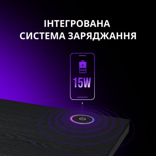 Ігровий стіл Lorgar Pro DP80 Wood (LRG-DP80W) Black купити в Україні: Київ, Львів, Хмельницький, Тернопіль, Івано-Франківськ | Низька ціна, відгуки, характеристики від TELEMART фото