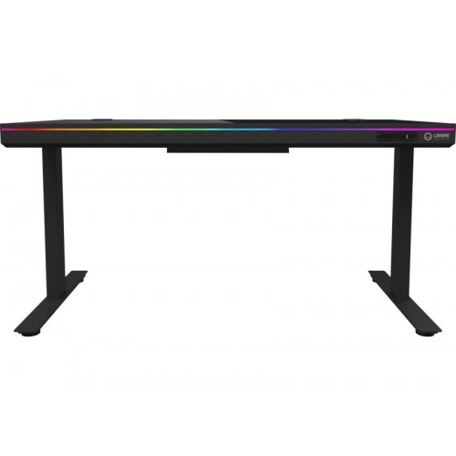 Ігровий стіл Lorgar Pro DP80 Glass (LRG-DP80G) Black купити в Україні: Київ, Львів, Хмельницький, Тернопіль, Івано-Франківськ | Низька ціна, відгуки, характеристики від TELEMART фото