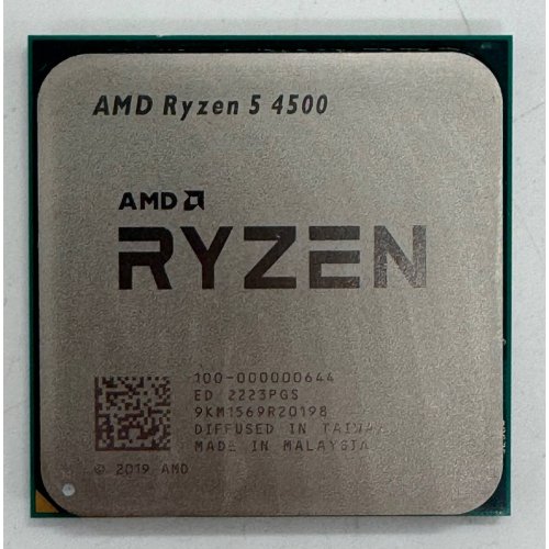Процессор AMD Ryzen 5 4500 3.6(4.1)GHz 8MB sAM4 Tray (100-000000644) (Восстановлено продавцом, 859198) купить в Украине: Киев, Днепр, Харьков, Одесса  | Проверка совместимости, низкая цена, отзывы, характеристики от TELEMART фото