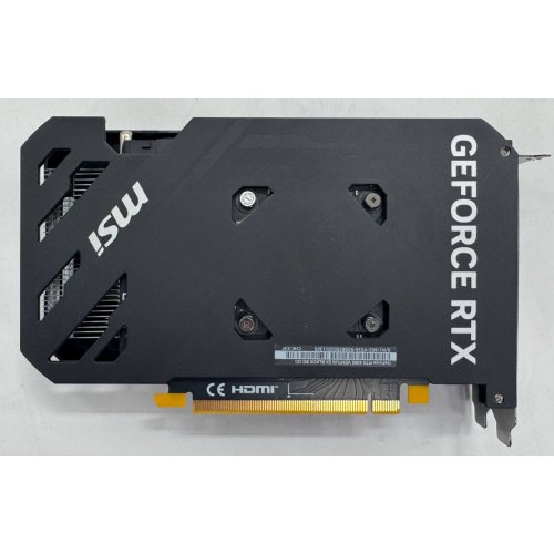 Відеокарта MSI GeForce RTX 4060 VENTUS 2X BLACK OC 8192MB (RTX 4060 VENTUS 2X BLACK 8G OC) (Відновлено продавцем, 859208) купити в Україні: Київ, Львів, Хмельницький, Тернопіль, Івано-Франківськ | Перевірка сумісності, низька ціна, відгуки, характеристики від TELEMART фото