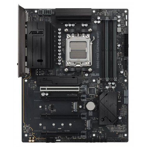 Материнська плата Asus B850 MAX GAMING WIFI (sAM5, AMD B850) купити в Україні: Київ, Львів, Хмельницький, Тернопіль, Івано-Франківськ | Перевірка сумісності, низька ціна, відгуки, характеристики від TELEMART фото
