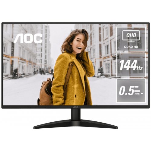 Монитор AOC 27" Q27B36X Black купить в Украине: Киев, Днепр, Харьков, Одесса  | Низкая цена, отзывы, характеристики от TELEMART фото
