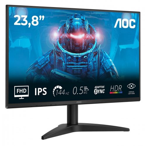 Монитор AOC 23.8" 24B36X Black купить в Украине: Киев, Днепр, Харьков, Одесса  | Низкая цена, отзывы, характеристики от TELEMART фото