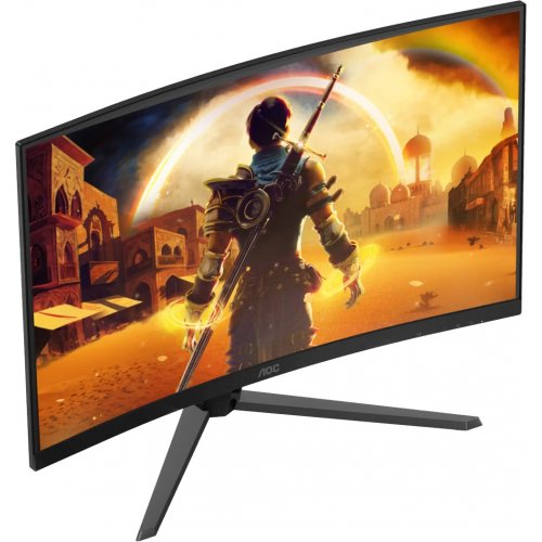 Монитор AOC 31.5" C32G42ZE Black купить в Украине: Киев, Днепр, Харьков, Одесса  | Низкая цена, отзывы, характеристики от TELEMART фото