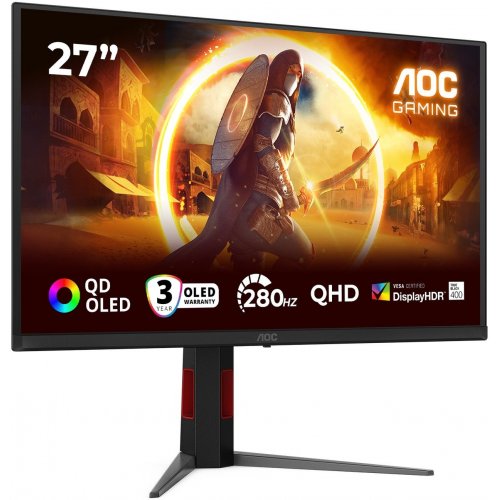 Монитор AOC 27" Q27G4ZD Black купить в Украине: Киев, Днепр, Харьков, Одесса  | Низкая цена, отзывы, характеристики от TELEMART фото