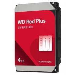 Жорсткий диск Western Digital Red Plus NAS 4TB 128MB 5400RPM 3.5