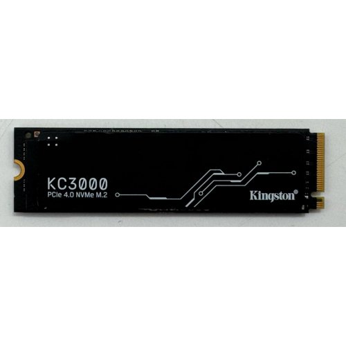 Ssd-диск Kingston KC3000 3D NAND TLC 4TB M.2 (2280 PCI-E) (SKC3000D/4096G) (Восстановлено продавцом, 859363) купить в Украине: Киев, Днепр, Харьков, Одесса  | Проверка совместимости, низкая цена, отзывы, характеристики от TELEMART фото