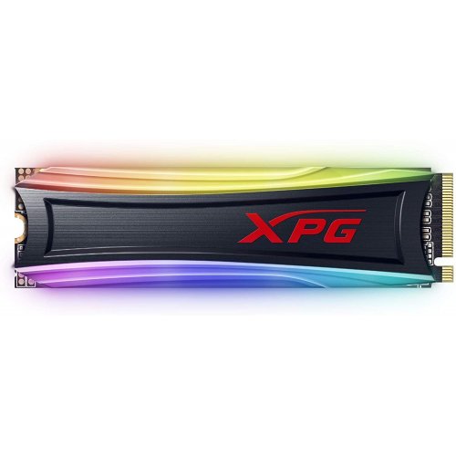 Ssd-диск ADATA XPG Spectrix S40G RGB 3D TLC NAND 4TB M.2 (2280 PCI-E) NVMe x4 (AS40G-4TT-C) (Відновлено продавцем, 859459) купити в Україні: Київ, Львів, Хмельницький, Тернопіль, Івано-Франківськ | Перевірка сумісності, низька ціна, відгуки, характеристики від TELEMART фото