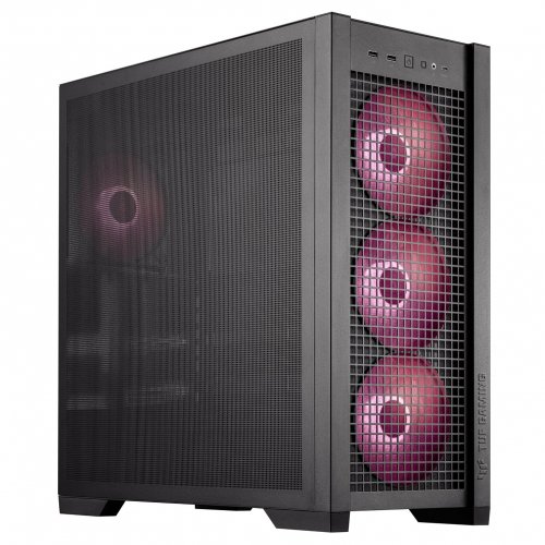 Уценка корпус Asus TUF Gaming GT302 ARGB Tempered Glass без БП (90DC00I0-B19000) Black (Вскрытая упаковка, 859463) купить в Украине: Киев, Днепр, Харьков, Одесса  | Проверка совместимости, низкая цена, отзывы, характеристики от TELEMART фото