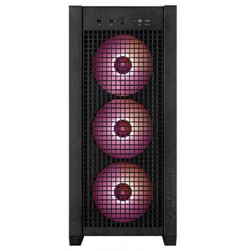 Уценка корпус Asus TUF Gaming GT302 ARGB Tempered Glass без БП (90DC00I0-B19000) Black (Вскрытая упаковка, 859463) купить в Украине: Киев, Днепр, Харьков, Одесса  | Проверка совместимости, низкая цена, отзывы, характеристики от TELEMART фото