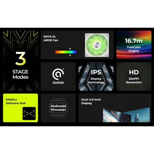 Готовая СВО TRYX Stage ARGB 360 (L-S360A-DM3M-G0K) Black купить в Украине: Киев, Днепр, Харьков, Одесса  | Проверка совместимости, низкая цена, отзывы, характеристики от TELEMART фото