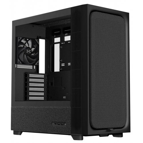 Корпус TRYX Flova F50 Tempered Glass без БП (C-F500F-FM1E-G0K) Black купить в Украине: Киев, Днепр, Харьков, Одесса  | Проверка совместимости, низкая цена, отзывы, характеристики от TELEMART фото