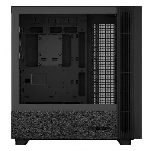 Корпус TRYX Flova F50 Tempered Glass без БП (C-F500F-FM1E-G0K) Black купить в Украине: Киев, Днепр, Харьков, Одесса  | Проверка совместимости, низкая цена, отзывы, характеристики от TELEMART фото