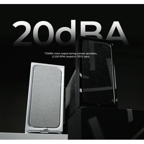 Корпус TRYX Flova F50 Tempered Glass без БП (C-F500F-FM1E-G0K) Black купить в Украине: Киев, Днепр, Харьков, Одесса  | Проверка совместимости, низкая цена, отзывы, характеристики от TELEMART фото