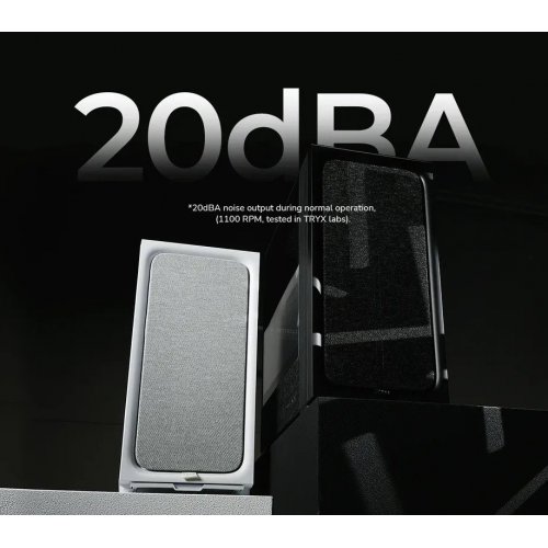 Корпус TRYX Flova F50 Tempered Glass без БП (C-F500F-FM1E-G0W) White купить в Украине: Киев, Днепр, Харьков, Одесса  | Проверка совместимости, низкая цена, отзывы, характеристики от TELEMART фото