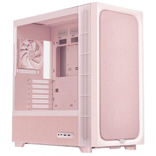 Корпус TRYX Flova F50 Tempered Glass без БП (C-F500F-FM1E-G0Q) Pink купить в Украине: Киев, Днепр, Харьков, Одесса  | Проверка совместимости, низкая цена, отзывы, характеристики от TELEMART фото