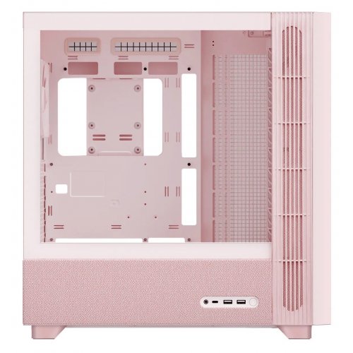 Корпус TRYX Flova F50 Tempered Glass без БП (C-F500F-FM1E-G0Q) Pink купить в Украине: Киев, Днепр, Харьков, Одесса  | Проверка совместимости, низкая цена, отзывы, характеристики от TELEMART фото