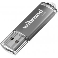 Накопитель Wibrand Cougar 8GB USB 2.0 (WI2.0/CU8P1S) Silver