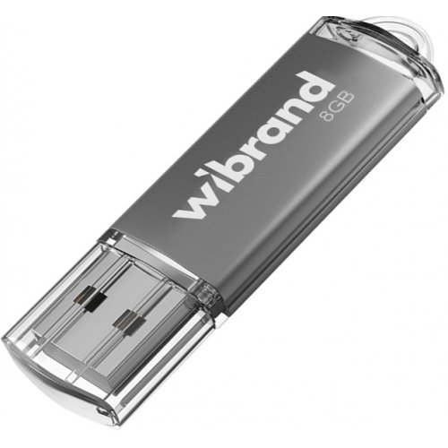 Накопитель Wibrand Cougar 8GB USB 2.0 (WI2.0/CU8P1S) Silver купить в Украине: Киев, Днепр, Харьков, Одесса  | Низкая цена, отзывы, характеристики от TELEMART фото