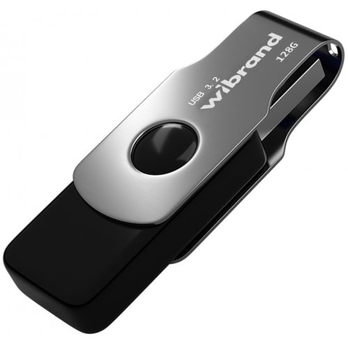 Накопитель Wibrand Lizard 128GB USB 3.2 Gen1 (WI3.2/LI128P9B) Black купить в Украине: Киев, Днепр, Харьков, Одесса  | Низкая цена, отзывы, характеристики от TELEMART фото