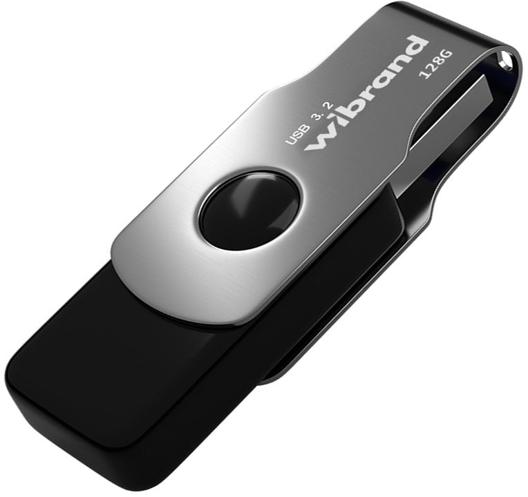 Накопитель Wibrand Lizard 128GB USB 3.2 Gen1 (WI3.2/LI128P9B) Black ...