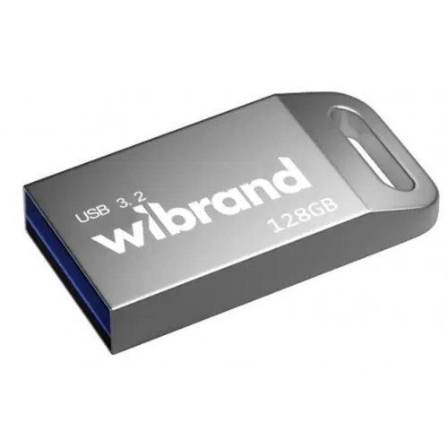 Накопитель Wibrand Ant 128GB USB 3.2 Gen1 (WI3.2/AN128M4S) Silver купить в Украине: Киев, Днепр, Харьков, Одесса  | Низкая цена, отзывы, характеристики от TELEMART фото