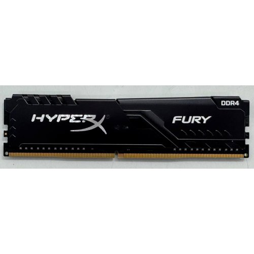Озп HyperX DDR4 8GB 2666Mhz Fury Black (HX426C16FB3/8) (Відновлено продавцем, 859653) купити в Україні: Київ, Львів, Хмельницький, Тернопіль, Івано-Франківськ | Перевірка сумісності, низька ціна, відгуки, характеристики від TELEMART фото