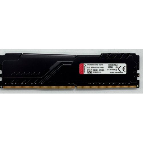 Озп HyperX DDR4 8GB 2666Mhz Fury Black (HX426C16FB3/8) (Відновлено продавцем, 859653) купити в Україні: Київ, Львів, Хмельницький, Тернопіль, Івано-Франківськ | Перевірка сумісності, низька ціна, відгуки, характеристики від TELEMART фото