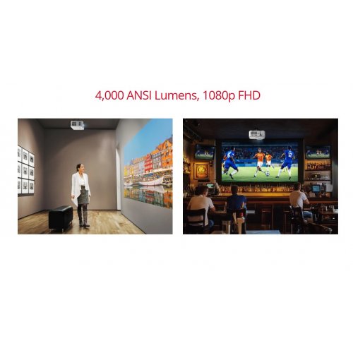 Проєктор ViewSonic LSD400HD-ST (VS20642) купити в Україні: Київ, Львів, Хмельницький, Тернопіль, Івано-Франківськ | Низька ціна, відгуки, характеристики від TELEMART фото