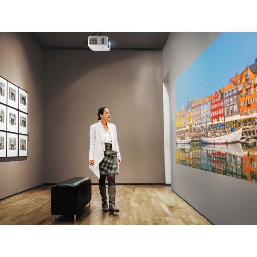 Проєктор ViewSonic LSD400HD-ST (VS20642) купити в Україні: Київ, Львів, Хмельницький, Тернопіль, Івано-Франківськ | Низька ціна, відгуки, характеристики від TELEMART фото