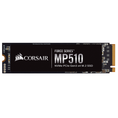 Ssd-диск Corsair Force MP510 3D TLC NAND 960GB M.2 (2280 PCI-E) NVMe x4 (CSSD-F960GBMP510B) (Відновлено продавцем, 859699) купити в Україні: Київ, Львів, Хмельницький, Тернопіль, Івано-Франківськ | Перевірка сумісності, низька ціна, відгуки, характеристики від TELEMART фото