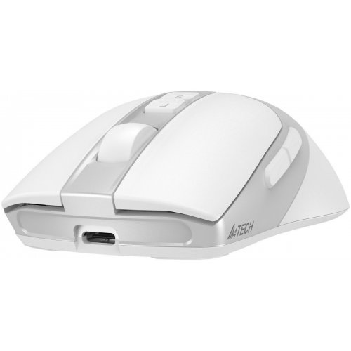 Миша A4Tech FB50C Plus White купити в Україні: Київ, Львів, Хмельницький, Тернопіль, Івано-Франківськ | Низька ціна, відгуки, характеристики від TELEMART фото