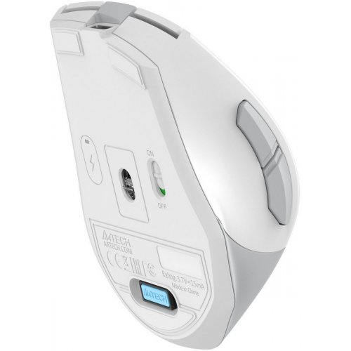 Миша A4Tech FG35C Plus White купити в Україні: Київ, Львів, Хмельницький, Тернопіль, Івано-Франківськ | Низька ціна, відгуки, характеристики від TELEMART фото