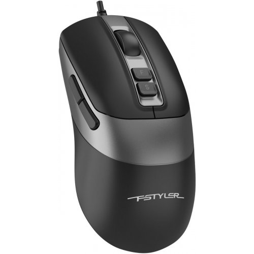 Мышка A4Tech FM50 Plus Black купить в Украине: Киев, Днепр, Харьков, Одесса  | Низкая цена, отзывы, характеристики от TELEMART фото