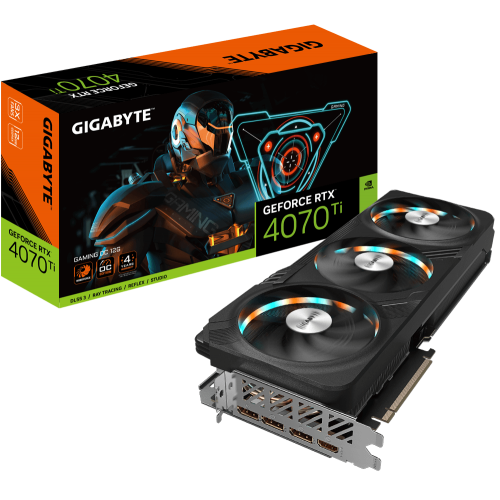 Відеокарта Gigabyte GeForce RTX 4070 Ti GAMING OC 12288MB (GV-N407TGAMING OC-12GD) (Відновлено продавцем, 859741) купити в Україні: Київ, Львів, Хмельницький, Тернопіль, Івано-Франківськ | Перевірка сумісності, низька ціна, відгуки, характеристики від TELEMART фото