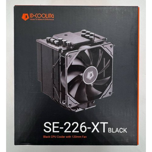 Кулер ID-Cooling SE-226-XT BLACK (SE-226-XT BLACK) (Відновлено продавцем, 859953) купити в Україні: Київ, Львів, Хмельницький, Тернопіль, Івано-Франківськ | Перевірка сумісності, низька ціна, відгуки, характеристики від TELEMART фото