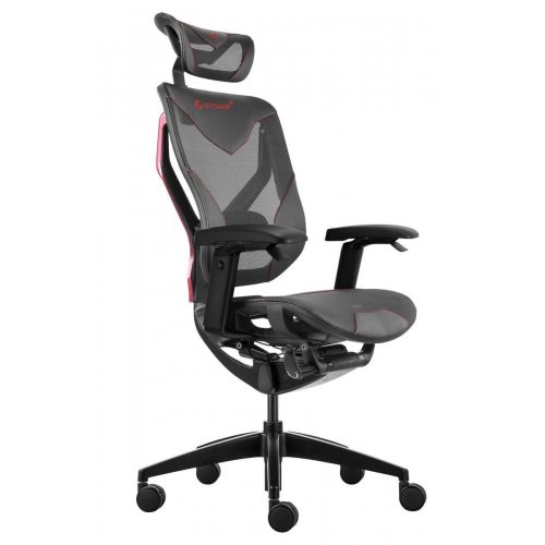 Уценка эргономичное кресло GT Chair Vida X PU Design Black (Вскрытая упаковка, 859959) купить в Украине: Киев, Днепр, Харьков, Одесса  | Низкая цена, отзывы, характеристики от TELEMART фото