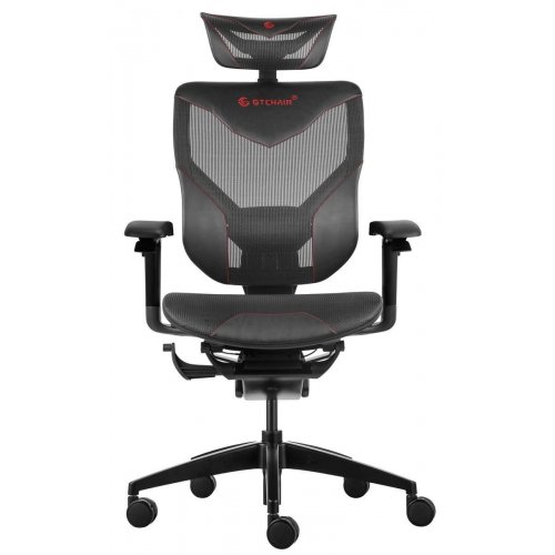 Уценка эргономичное кресло GT Chair Vida X PU Design Black (Вскрытая упаковка, 859959) купить в Украине: Киев, Днепр, Харьков, Одесса  | Низкая цена, отзывы, характеристики от TELEMART фото