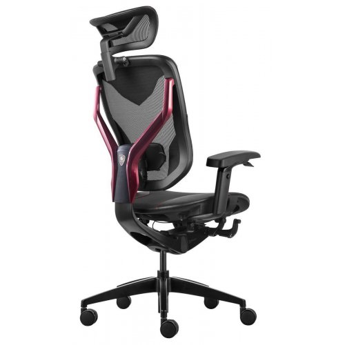 Уценка эргономичное кресло GT Chair Vida X PU Design Black (Вскрытая упаковка, 859959) купить в Украине: Киев, Днепр, Харьков, Одесса  | Низкая цена, отзывы, характеристики от TELEMART фото
