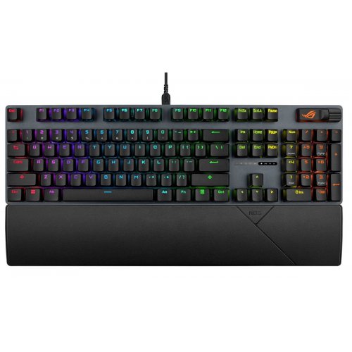 Клавиатура Asus ROG Strix Scope II X ROG NX Mechanical Switch (90MP03XG-BKMA00) Black купить в Украине: Киев, Днепр, Харьков, Одесса  | Низкая цена, отзывы, характеристики от TELEMART фото