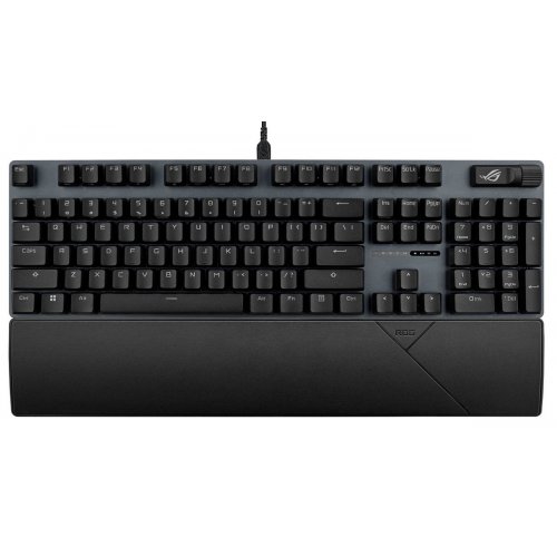 Клавиатура Asus ROG Strix Scope II X ROG NX Mechanical Switch (90MP03XG-BKMA00) Black купить в Украине: Киев, Днепр, Харьков, Одесса  | Низкая цена, отзывы, характеристики от TELEMART фото